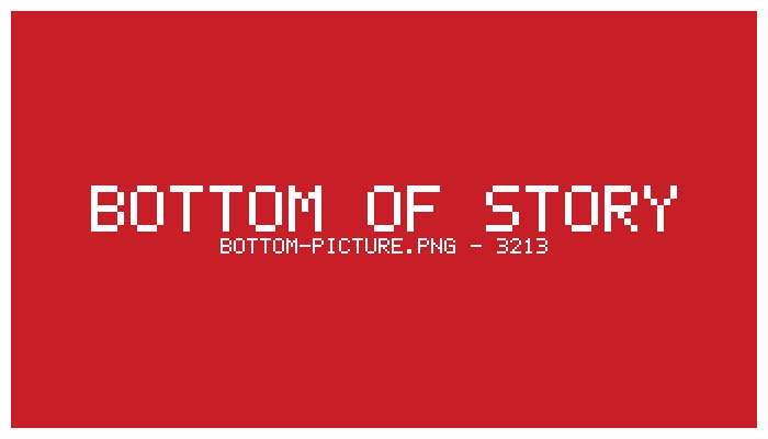 Bottom of story